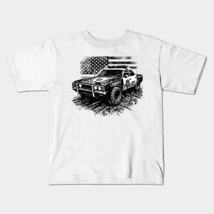 Police Car Kids T-Shirt